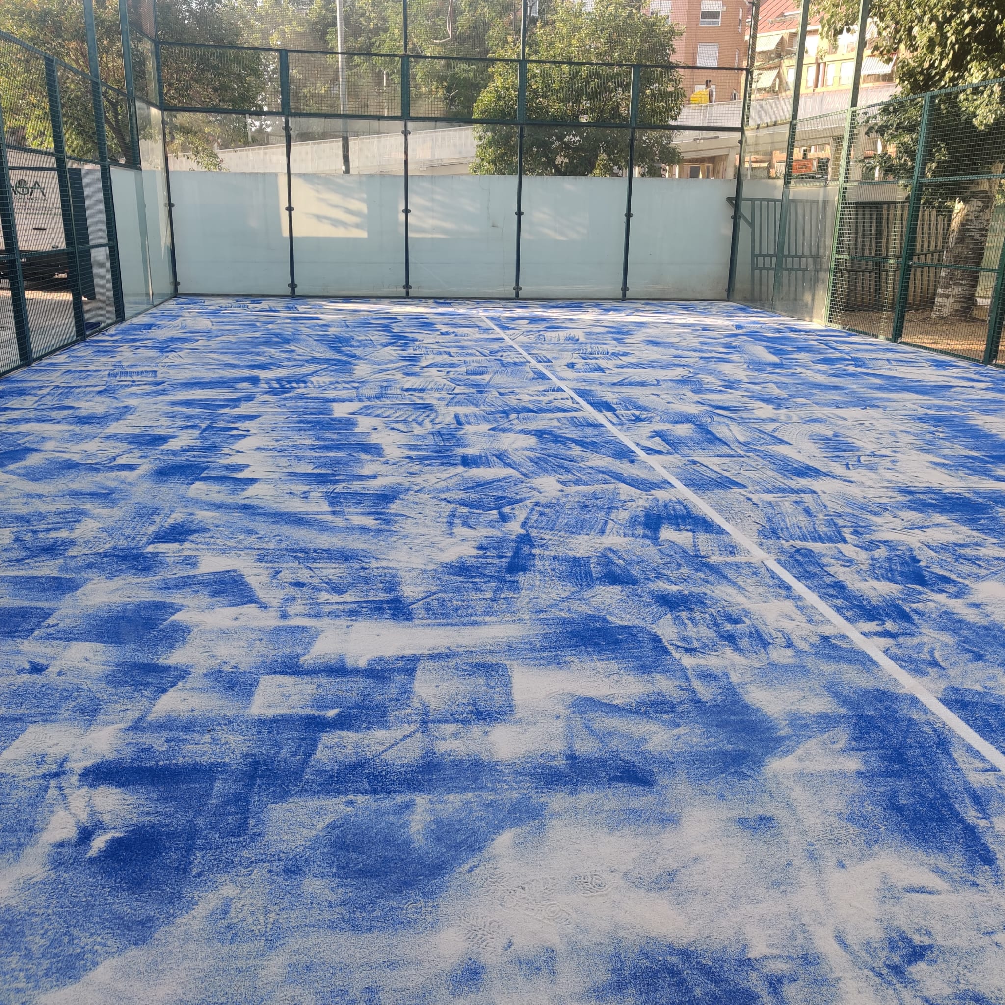 Césped Artificial Padel - Proyecto de césped artificial padel realizado por Disiled-DSL