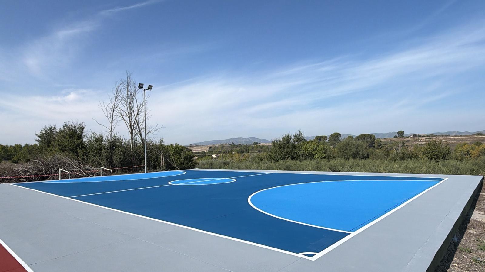 Pavimentación Pistas futbol sala