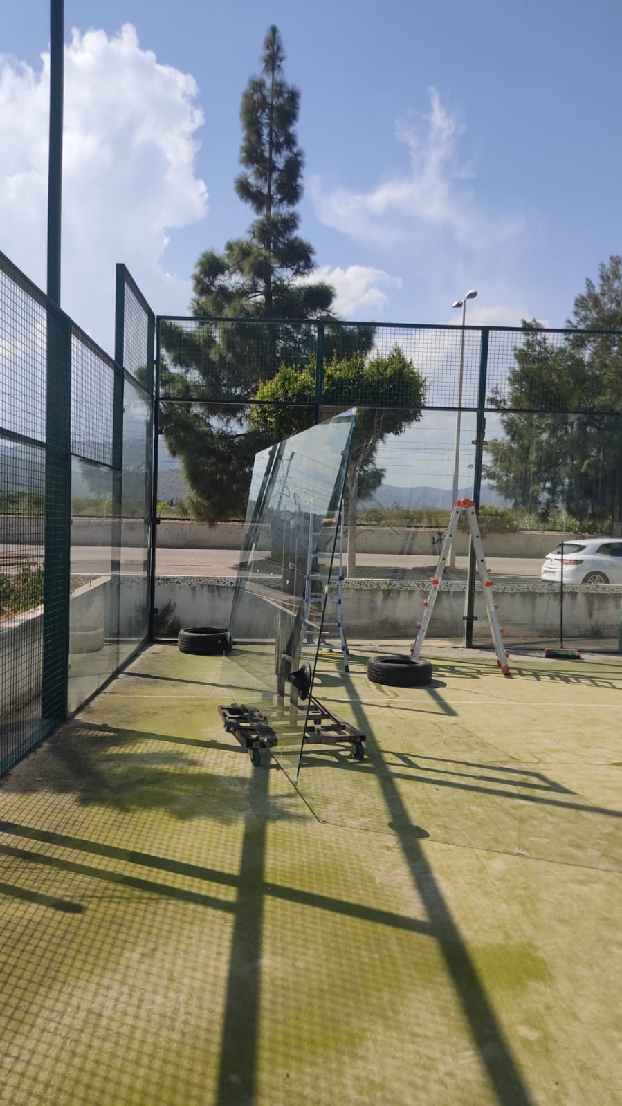 Cambio Cristales Padel