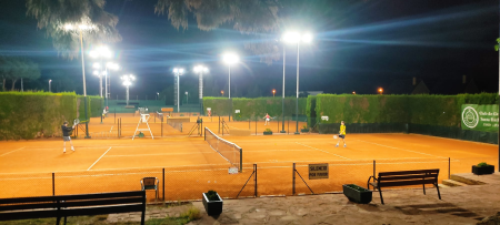 Iluminación Club de Tenis Santa Barbara
